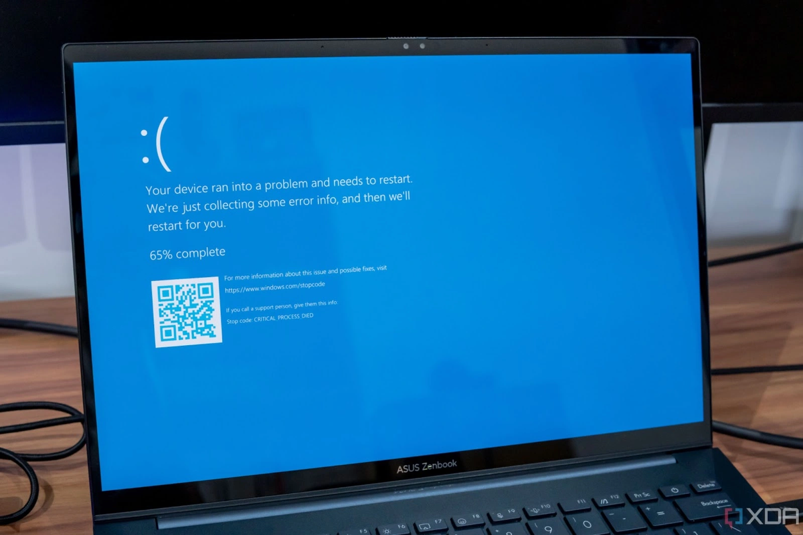 Blue Screen of Death (BSOD) Error