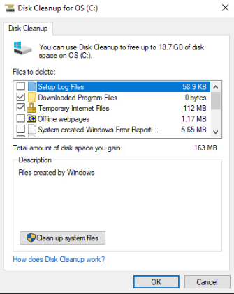 Disk Cleanup Tool